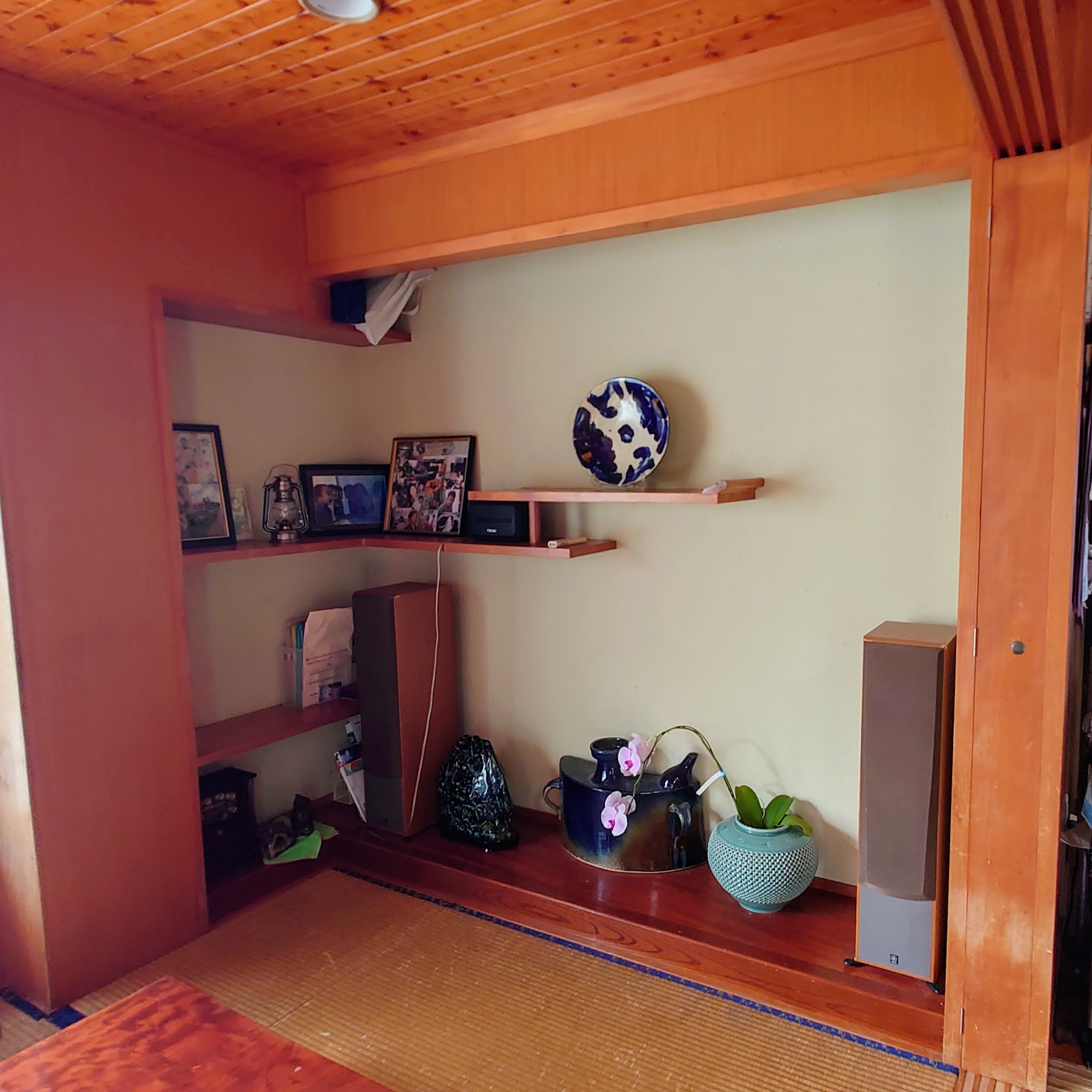 施工前　床の間